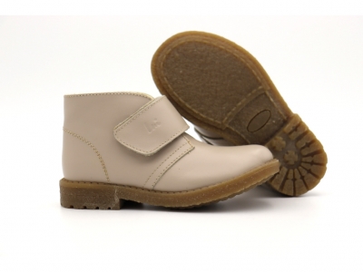 Ghete copii Lui Shoes, cod 3G2160, seria CREP SKY, crem, piele naturala
