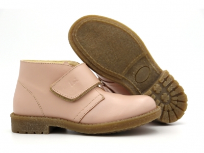 Ghete copii Lui Shoes, cod 3G2168, seria CREP SKY, roz pal, piele naturala