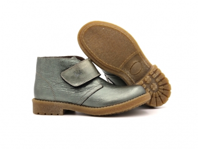 Ghete copii Lui Shoes, cod 3G2179, seria CREP SKY, steel, piele naturala