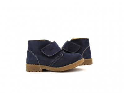 Ghete copii Lui Shoes, cod 3G2192, seria CREP SKY, bleumarin, piele naturala