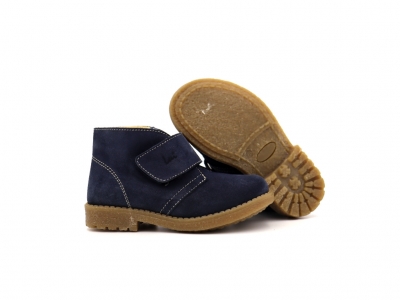 Ghete copii Lui Shoes, cod 3G2192, seria CREP SKY, bleumarin, piele naturala