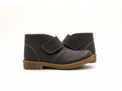 Ghete copii Lui Shoes, cod 3G2198, seria CREP SKY, gri, piele naturala