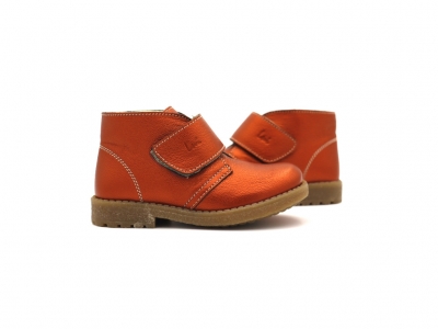 Ghete copii Lui Shoes, cod 3G2200, seria CREP SKY, caramiziu, piele naturala