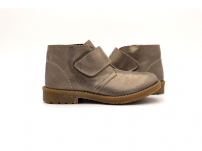 Ghete copii Lui Shoes, cod 3G2201, seria CREP SKY, auriu, piele naturala