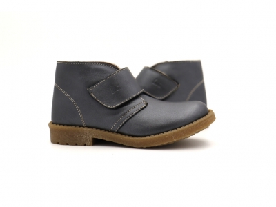 Ghete copii Lui Shoes, cod 3G2205, seria CREP SKY, gri, piele naturala