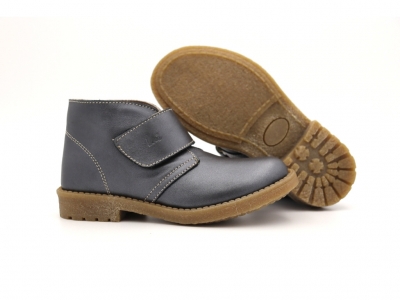 Ghete copii Lui Shoes, cod 3G2205, seria CREP SKY, gri, piele naturala