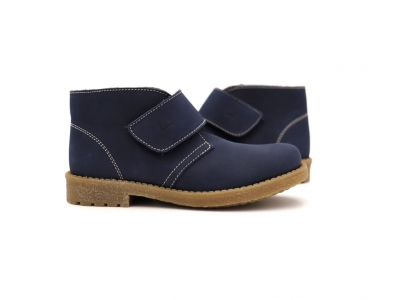 Ghete copii Lui Shoes, cod 3G2207, seria CREP SKY, bleumarin, piele naturala