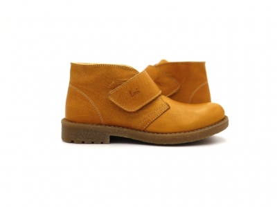 Ghete copii Lui Shoes, cod 3G2210, seria CREP SKY, galben mustar, piele naturala