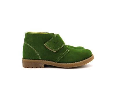 Ghete copii Lui Shoes, cod 3G2215, seria CREP SKY, verde, piele naturala