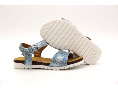 Sandale copii fete Lui Shoes, cod 6S168, seria ELSA, multicolor, piele naturala