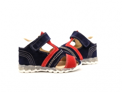 Sandale copii Lui Shoes, cod 3S299, seria SIMBA, bleumarin, piele naturala