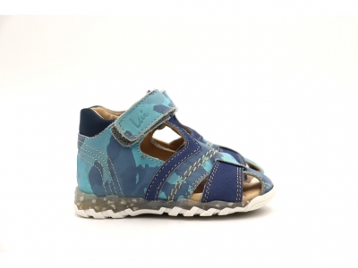 Sandale copii Lui Shoes, cod 3S301, seria SIMBA, albastru, piele naturala