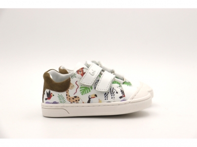 Pantofi sport copii Lui Shoes, cod 3A836, seria MONALISA S, alb