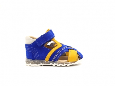 Sandale copii Lui Shoes, cod 3S306, seria SIMBA, albastru, piele naturala