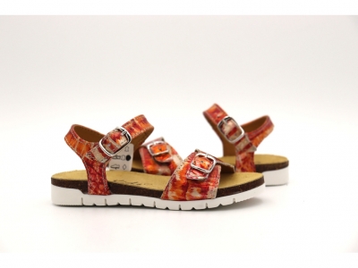 Sandale copii Lui Shoes, cod 3S313, seria ELSA, multicolor, piele naturala