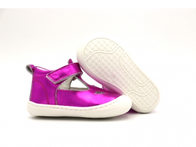 Pantofi copii Lui Shoes, cod 3P60, seria FIRST, purpuriu, piele naturala