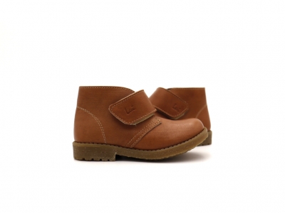Ghete copii Lui Shoes, cod 3G2221, seria CREP SKY, maro deschis, piele naturala