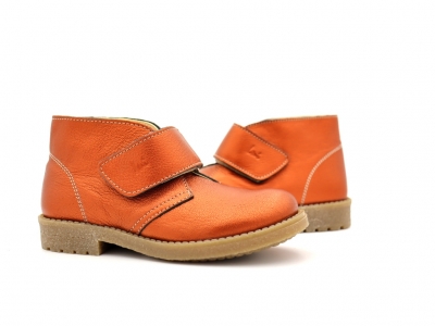 Ghete copii Lui Shoes, cod 3G2223, seria CREP SKY, bronz, piele naturala