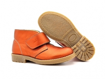 Ghete copii Lui Shoes, cod 3G2223, seria CREP SKY, bronz, piele naturala