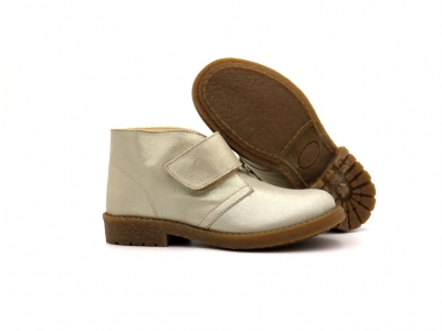 Ghete copii Lui Shoes, cod 3G2226, seria CREP SKY, crem, piele naturala