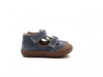 Sandale copii Lui Shoes, cod 3S323, seria NATUR FLEX, bleumarin, piele naturala