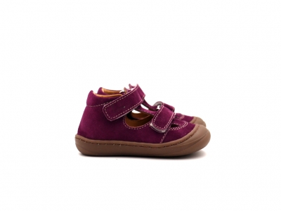 Sandale copii Lui Shoes, cod 3S330, seria NATUR FLEX, mov, piele naturala