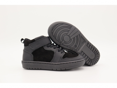 Pantofi sport copii Lui Kids, cod 3A874, seria MEXX, negru, piele naturala