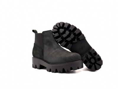 Botine femei Lui Shoes, cod 2B73, seria HELI F, gri, piele naturala