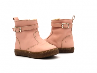 Cizme copii Lui Kids, cod 3C347, seria RITA, roz, piele naturala