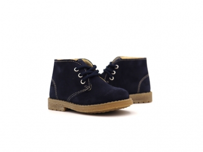 Ghete copii Lui Kids, cod 3G2245, seria CREP, bleumarin, piele naturala