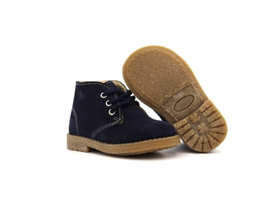 Ghete copii Lui Kids, cod 3G2245, seria CREP, bleumarin, piele naturala