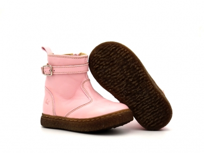 Cizme copii Lui Kids, cod 3C351, seria RITA, roz, piele naturala