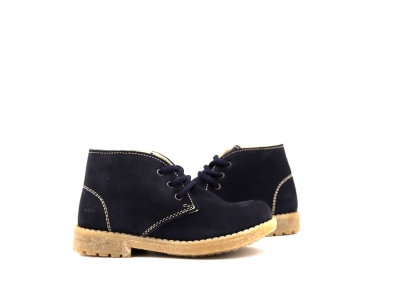 Ghete copii Lui Shoes, cod 3G2320, seria CREP, bleumarin, piele naturala