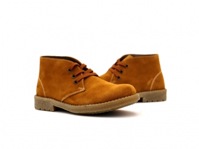 Ghete copii Lui Kids, cod 3G2323, seria CREP, maro deschis, piele naturala