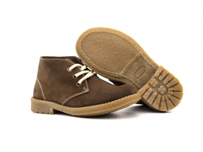 Ghete copii Lui Kids, cod 3G2330, seria CREP, maro deschis, piele naturala