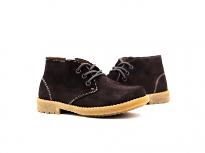 Ghete copii Lui Kids, cod 3G2332, seria CREP, maro, piele naturala