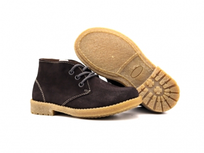 Ghete copii Lui Kids, cod 3G2332, seria CREP, maro, piele naturala