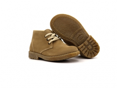 Ghete copii Lui Kids, cod 3G2334, seria CREP, bej, piele naturala