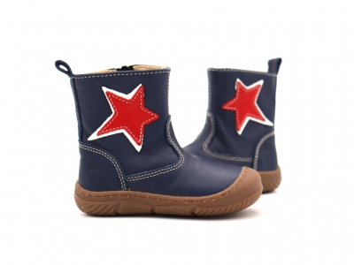 Cizme copii Lui Kids, cod 3C365, seria VICHY, bleumarin, piele naturala