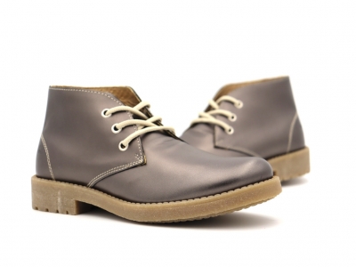 Ghete femei Lui Shoes, cod 2G971, seria CREP, bronz, piele naturala