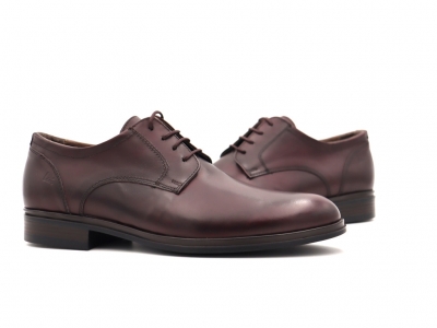Pantofi barbati Lui Shoes, cod 1P557, seria ALAN P, maro, piele naturala