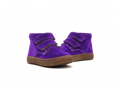 Ghete copii Lui Kids, cod 3G2361, seria BABY S, mov, piele naturala