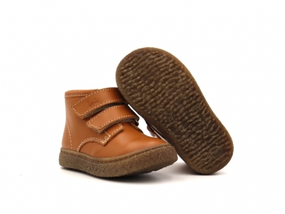 Ghete copii Lui Kids, cod 3G2363, seria BABY S, maro deschis, piele naturala