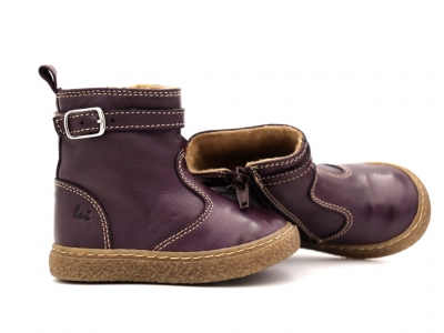 Cizme copii Lui Kids, cod 3C374, seria RITA, mov, piele naturala