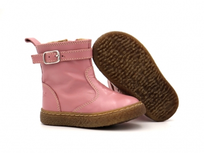 Cizme copii Lui Kids, cod 3C375, seria RITA, roz, piele naturala