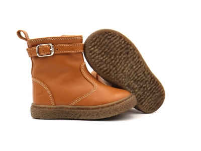 Cizme copii Lui Kids, cod 3C377, seria RITA, maro, piele naturala