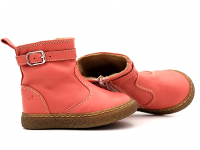 Cizme copii Lui Kids, cod 3C384, seria RITA, roz, piele naturala