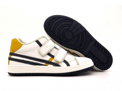 Pantofi sport copii Lui Kids, cod 3A948, seria TRIP SKY, alb, piele naturala