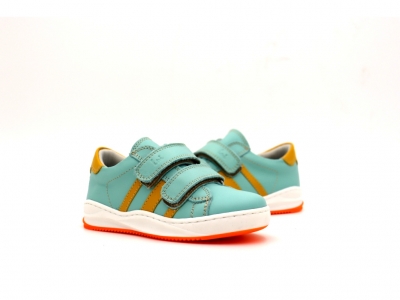 Pantofi sport copii Lui Kids, cod 3A952, seria ANDOS SKY, turcoaz, piele naturala