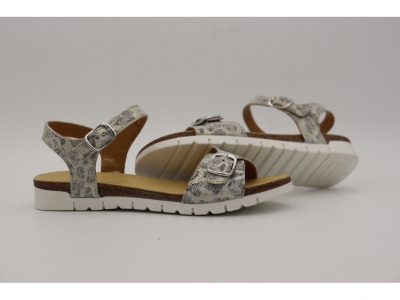 Sandale femei Lui Shoes, cod 2S669, seria ELSA, auriu, piele naturala